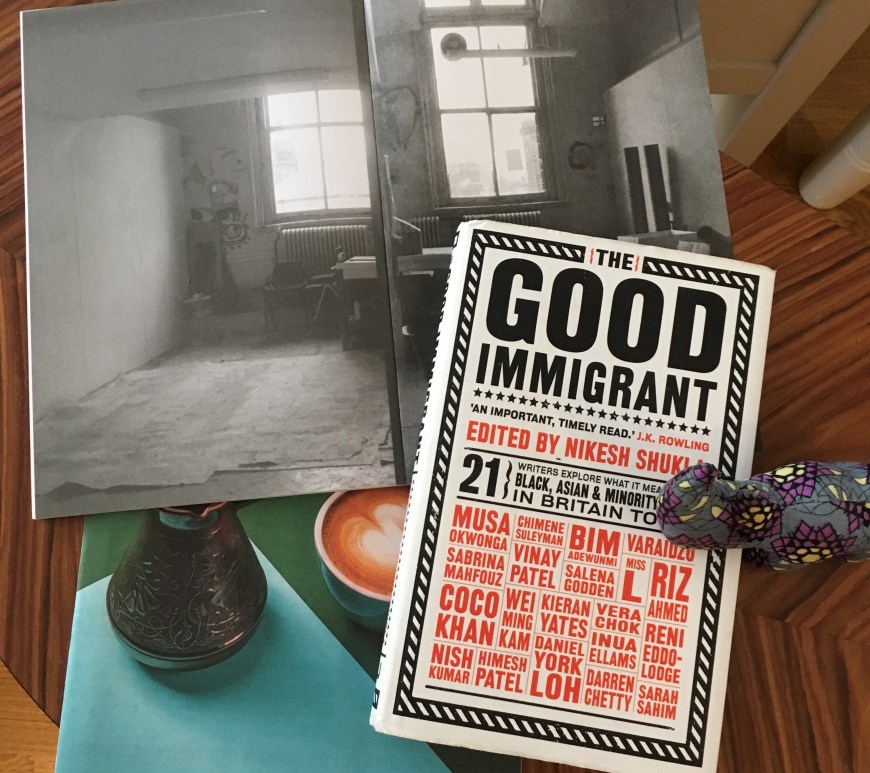 The Good Immigrant Book on a table